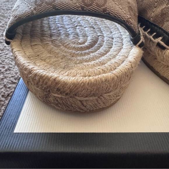 Gucci Espadrille Slides - Picture 4 of 9